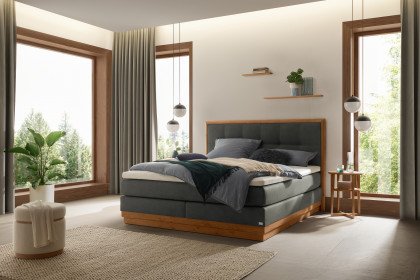 Comfort von Hasena - Boxspringbett Leona carbon