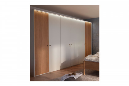 Arola von Schöner Wohnen - Kleiderschrank 300 mit Knopfgriffen