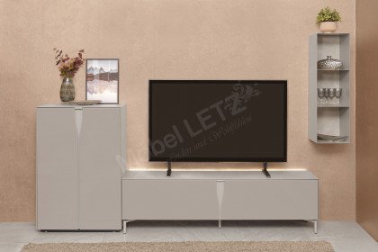 Vinci von LEONARDO Living - Wohnwand Keramik und Glas