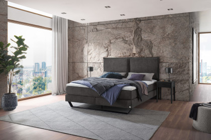Comfort von Hasena - Boxspringbett Kate onyx