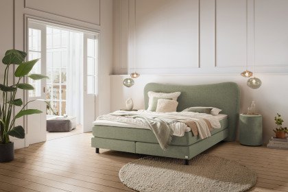 Comfort von Hasena - Boxspringbett Romi sage