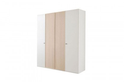 Arola von Schöner Wohnen - Drehtürenschrank Eiche Furnier - champagner