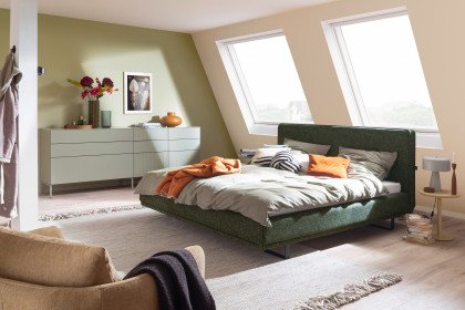Como von SCHÖNER WOHNEN - Polsterbett 180 grün