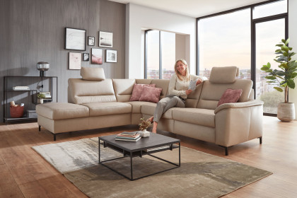 PN-EM19075 von Polinova - Ecksofa Variante links pearl