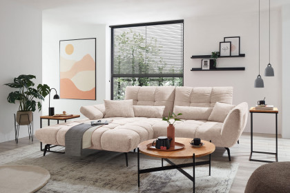 Malibu-LE26 von set one by Musterring - Eckgarnitur links nature