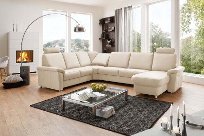 PN-EM09003 von Polinova - Wohnlandschaft Variante links ecru