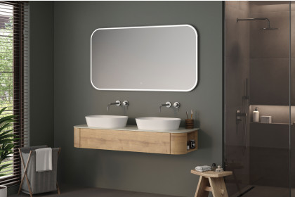 Veluna von puris - Badezimmer in Eiche Natur