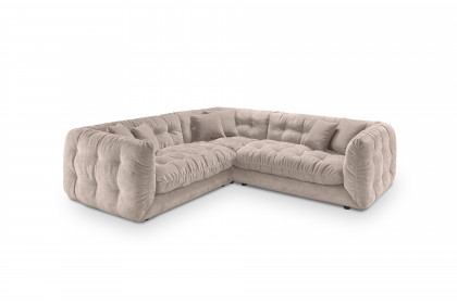 Rockford von set one by Musterring - Sofagarnitur dunkelbeige