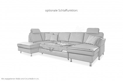 PN-EM18013 von Polinova - Wohnlandschaft Variante links stone