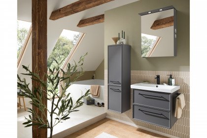 Serie 7300 von Pelipal - Badezimmer in Quarzgrau matt