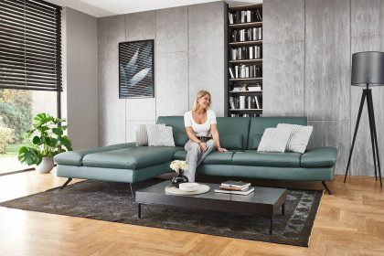PN-IN23099 von Polinova - Ecksofa Ausführung links opal