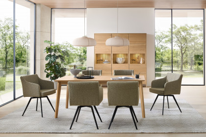 Concetto von Rietberger Möbelwerke - Esstisch Asteiche furniert