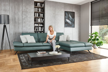 PN-IN23099 von Polinova - Ecksofa Ausführung rechts opal