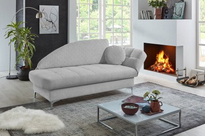 Greta von Nehl - Einzelliege silber rechts