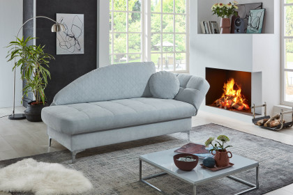 Greta von Nehl - Einzelliege in Hellblau rechts