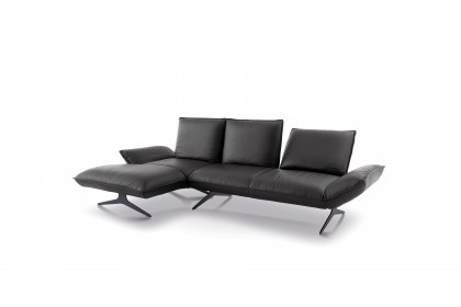 KOINOR Buddy - Ledersofa links lava