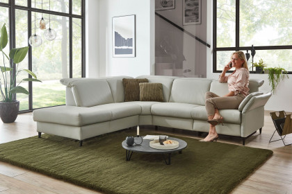 PN-EM21059 von Polinova - Ledergarnitur Ausführung links silver