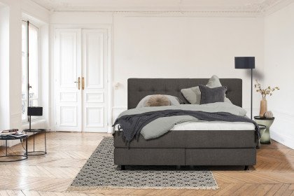 Sienna-Dream von DONE.® - Boxspringbett Loft in Anthracite