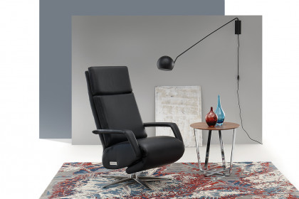 CL 410 von Erpo Polstermöbel - Relaxsessel black