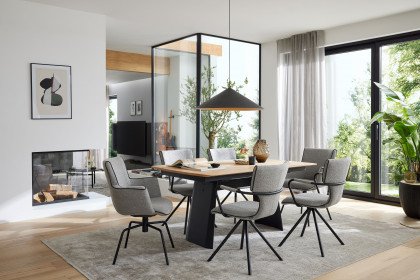 Hannis von Musterring - Esstisch mit Tischplatte aus Wildeiche