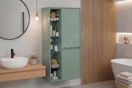 6010 von Pelipal - Badschrank Schilfgrün matt