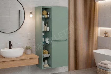 6010 von Pelipal - Badschrank in Schilfgrün matt