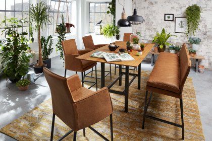 Helana von Musterring - Bartisch mit schwarzem Gestell