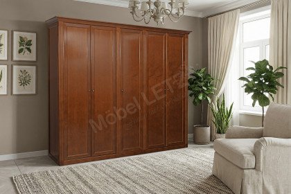 Maisonette von Wehrsdorfer - Garderobenschrank in Cognac Antik