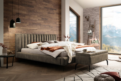 Como von DONE.® - Polsterbett brown