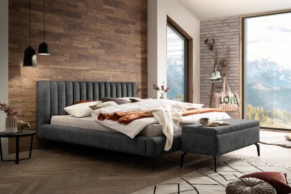 Como von DONE.® - Polsterbett anthracite