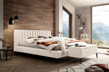 Como von DONE.® - Polsterbett elfenbein