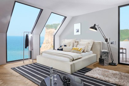 Manhattan-Dream von DONE.® - Polsterbett Vorzugsvariante in Cream