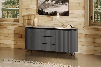 Columbus von Akante - Sideboard Keramik silver