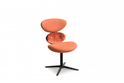 KOINOR 1265 - Polsterstuhl in Leder & Velours