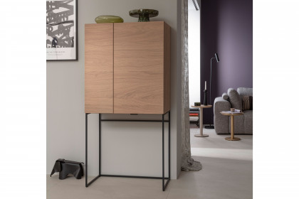 Amaya von SCHÖNER WOHNEN - Barschrank in Eiche milk