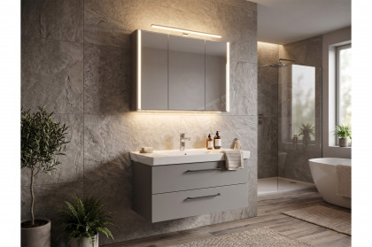 Serie 6910 von Pelipal - Badezimmer in Quarzgrau matt
