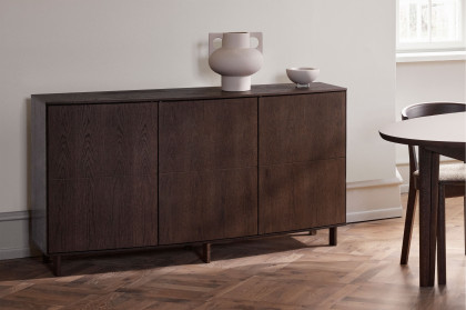 #413 Sideboard von Skovby - Anrichte Eiche mokka gebeizt