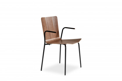 #802 Dining Chair von Skovby - Holzstuhl mit Armlehnen