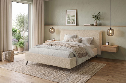 Ilva-Dream von Candy Sleep - Polsterbett 140 in Nature