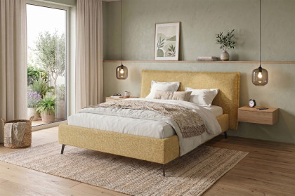 Ilva-Dream von Candy Sleep - Polsterbett 140 in Yellow