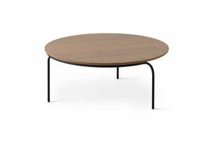 Ova von Pode - Couchtisch Eiche hazel und Metall nuit silk