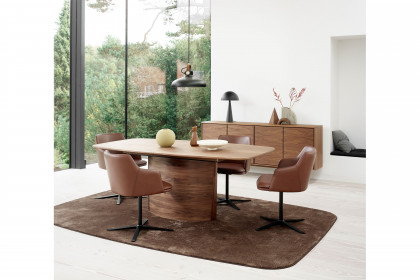 #117 Dining Table von Skovby - Esstisch Nussbaum furniert