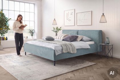 Calas von Candy Sleep - Polsterbett light-blue