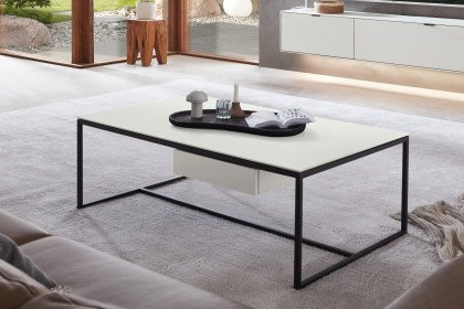 WM 2470 von Wöstmann - Couchtisch mit Tischplatte in Lack weiß
