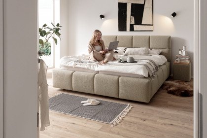 Samba von Candy Sleep - Polsterbett sand