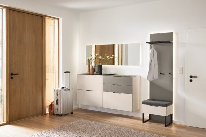 Ovida von Musterring - Garderobenset in Lavagrau & Cotton