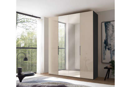 Extenso-sleeping von Staud - Schrank 2-farbig mit Spiegel