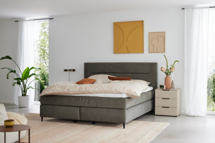 Bari von Musterring - Boxspringbett KT 26010 nougat