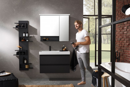 c!puro von puris - Badezimmer in Cosmos Grey