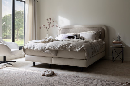 Vita von SCHÖNER WOHNEN - Boxspringbett 180 in Creme